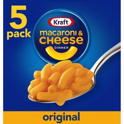Kraft Macaroni & Cheese Original Flavor - 36.25oz/5pk