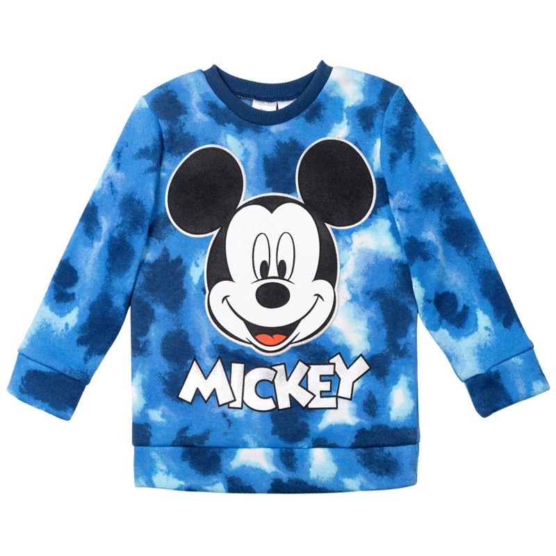 Disney Mickey Mouse Goofy Donald Duck Pluto Baby Fleece Pullover T-Shirt and Pants Infant, 2 of 8