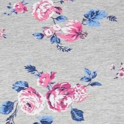 heather grey ditsy bouquet