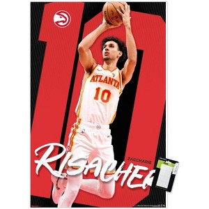 Trends International NBA Atlanta Hawks - Zaccharie Risacher 25 Unframed Wall Poster Prints - 1 of 4