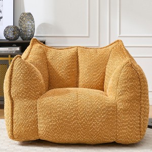 CAVINAS Bean Bag Chair Soft Floor Chair with Foam Lazy Sofas for Adults for Living Room, Bedroom - 1 of 4