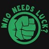 Girl's Marvel St. Patrick's Day Hulk Fist Who Needs Luck T-Shirt - 2 of 4