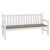 VidaXL Garden Bench Cushion Taupe 70.9 - 3 of 4