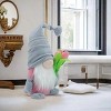 Christmas Gnomes Plush Decoration,Gnome Plush Christmas Decoration Handmade Swedish Dwarf Scandinavian Tomte Elf Gnomes for Home Office Table Decor - 3 of 4