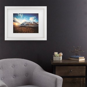 Trademark Fine Art Philippe Sainte Laudy and The Sun Disappears Matted Framed Art - 1 of 4