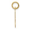 Black Bow Jewelry 14k Yellow Gold, Sophia Collection, Small Script Initial A Pendant - 2 of 4