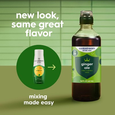 SodaStream Classics 4pk 14.9 fl oz Ginger Ale Drink Mix