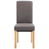 vidaXL Dining Chairs 4 pcs Taupe Fabric - 4 of 4
