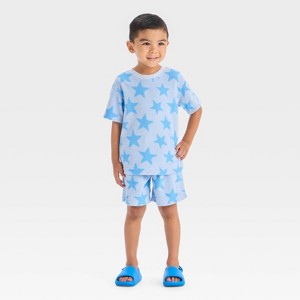 Toddler Boys' Short Sleeve 4th of July T-Shirt and Shorts Set - Cat & Jack™ - 1 of 4