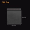 Unique Bargains Self-Sealing Water Resistant Cello Poly Bags for Packing Cookies 300 Pcs - 2 of 4