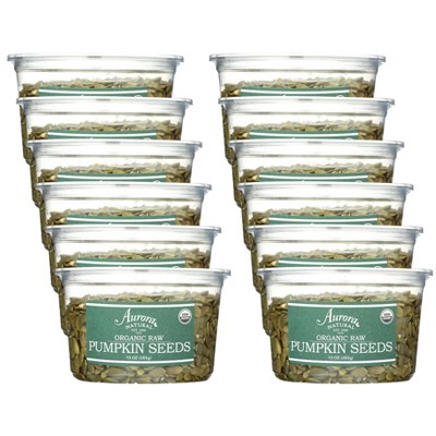 Photo 1 of Aurora Products Organic Raw Pumpkin Seeds - Case of 12/10 oz