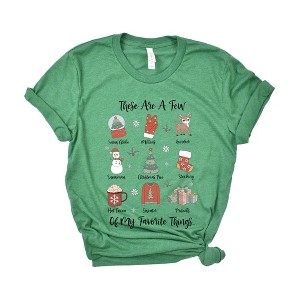 Simply Sage Market Women's Christmas Favorites Short Sleeve Graphic Tee - 1 of 3