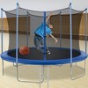 FDW 8/10/12/14FT Trampoline with Enclosure Net Outdoor Jump Rectangle Trampoline - ASTM Approved-Combo Bounce Exercise Trampoline for Kids and Adults - 2 of 4