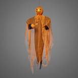 Light Up Talking Pumpkin Ghoul Halloween Decorative Mannequin - Hyde & EEK! Boutique™