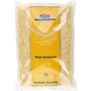 Plain Vermicelli (Wheat Noodles) - 28oz (1.75lbs) 800g - Rani Brand Authentic Indian Products - 1 of 3