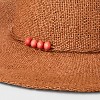 Two-Tone Straw Western Hat - Universal Thread™ - 4 of 4