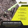 Brush Grubber Single Person Ironclad Manual Handled Brush Grubber with 8 No Slip Grip Teeth and Spring Loaded Jaws Brush Up To 2 Inch Diameter - 2 of 4