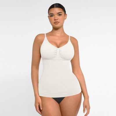 Feelingirl Women's Seamless Slimming Tank Top Compression Cami Suppotive Camisole Top