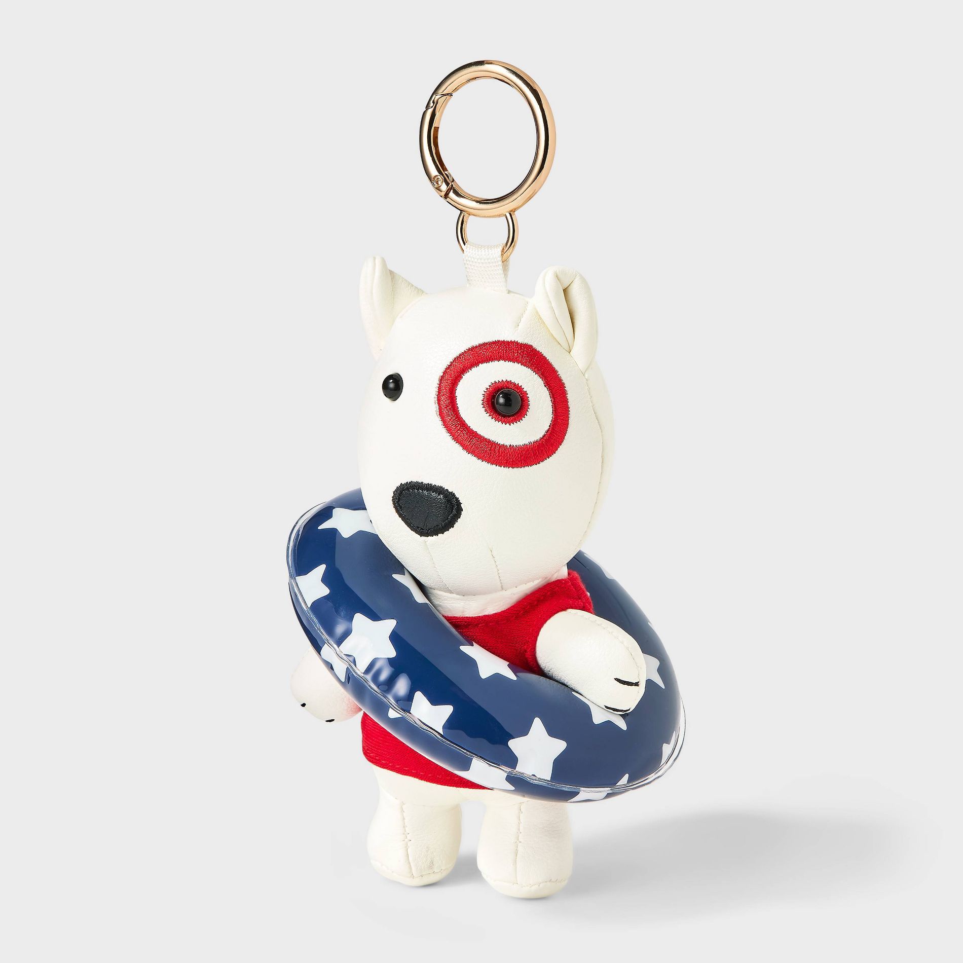 Beach Bullseye Bag Charm - Universal Thread™ Cream