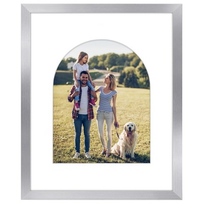 Americanflat 16" x 20" Picture Frame with Mat - Arch Designs - Stylish Decor for Living Rooms, Dorms, Offices & More
