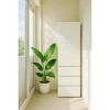HomeStock Elise Slim Modular Wood Closet Cabinet with Drawers in White - 4 of 4