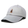 Dalix Red Panda Embroidered Cotton Dad Hat Cute Animal Adjustable Baseball Cap for Outdoor Style Womens - 4 of 4