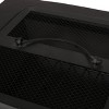Berwick Outdoor Light Weight Concrete Wood Burning Square Fire Pit Dark Gray - Christopher Knight Home - 3 of 4