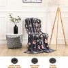 Comfort Flannel Blanket Super Soft Christmas Prints Throw Blanket Christmas Gift. - 3 of 4