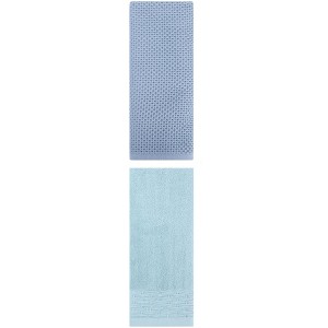 REGALWOVEN Cotton Soft Absorbent Hand Towel for Bathroom Kitchen Hotel Spa 14" x 30"/13" x 30" 2 Pcs - 1 of 4
