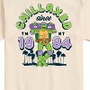 Men's - Teenage Mutant Ninja Turtles - Chillaxed Since 1984 Short Sleeve Graphic T-Shirt - 2 of 4