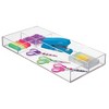 4-Section Stackable Makeup Drawer Organizer - Clear - 3 of 4