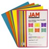 Jam 6pk Pop 2 Pocket School Presentation Plastic Folders With Prong  Fasteners Primary Colors : Target