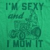 Mens I'm  And I Mow It T Shirt Funny Yardwork Fathers Day Graphic Novelty Tee - Crazy Dog Men's T Shirt - 2 of 4