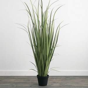 Sullivans Artificial 72" Onion Grass Potted - 1 of 2
