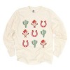 Simply Sage Market Western Valentine Chart Garment Dyed Long Sleeve - M - Ivory - 2 of 4
