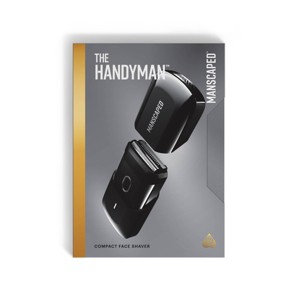 MANSCAPED The Handyman Compact Face Shaver, Portable SkinSafe Men's Travel Facial Hair Electric Razor - 1 of 4
