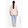 Women's Plus Size Sasha Top - natural | CITY CHIC - 2 of 4