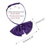 Allegra K Women's Pre-Tied Solid Adjustable Casual Uniform Bowknot Bowties - 3 of 4