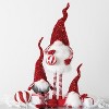 Sullivans Sitting Sequin Gnome Figurine 34"H Red - 3 of 4