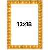 PosterPalooza | 12x18 Bamboo Picture Frame, UV Acrylic, 4 Finishes - Brown, Black, Gold, and Natural - 2 of 4