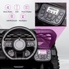 12V Kids Ride-On Truck, Electric Car for Toddlers with Remote Control, Spring Suspension, LED Lights, Battery Powered Vehicle Toy - 3 of 4
