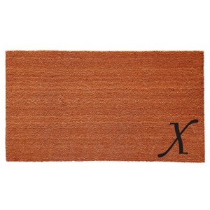Calloway Mills 153621830X Urban Chic Monogram Doormat 17" x 29" (Letter X) - 1 of 1