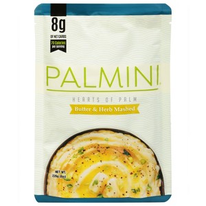Palmini Mashed Potatoes Butter and Herbs  - 8 oz (Case of 6) - 1 of 1