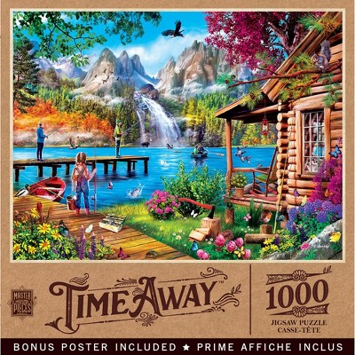 MasterPieces Time Away Puzzles Collection - Fishing with Pappy 1000 Piece Jigsaw Puzzle