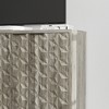 VYNXARIA Modern Buffet Cabinet with 4 diamond relief doors offers stylish storage for living rooms, dining areas, and kitchens. - 4 of 4