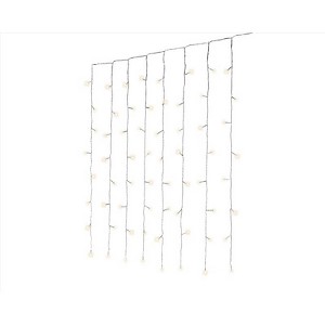 Celebrations Gold LED Rice Clear/Warm White 200 ct Icicle Lights 5.5 ft. - 1 of 1