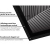 Americanflat 4x6 Picture Frame 2 Pack in Black with Polished Plexiglass - Thin Border 4 X 6 Inch Photo Frames for Wall or Desk - 3 of 4