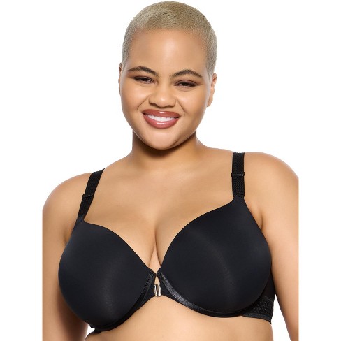 Paramour By Felina Women's Body Soft Back Smoothing T-shirt Bra (black,  40d) : Target