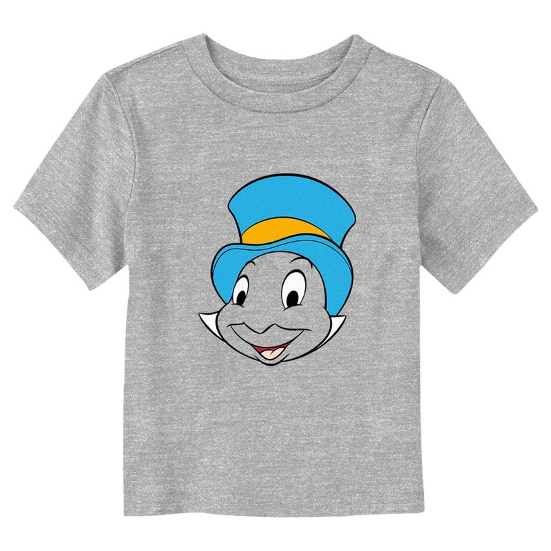 Pinocchio Jiminy Cricket Large Face T-Shirt, 1 of 4