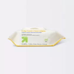 Hand and Face Wipes - 25ct - up & up™